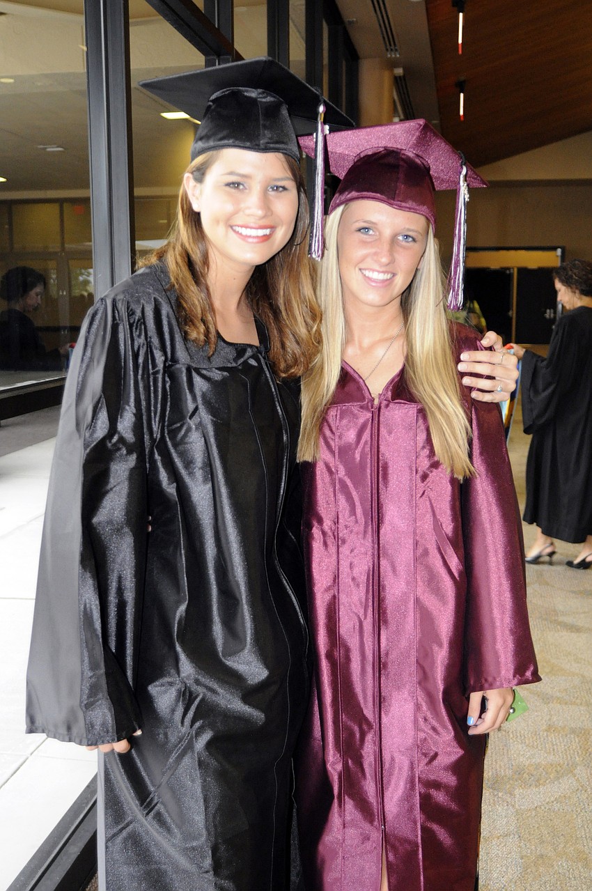 Jessica Nickell and Lindsey Blackledge are attending Florida Gulf Coast University and the Savannah College of Art and Design, respectively.