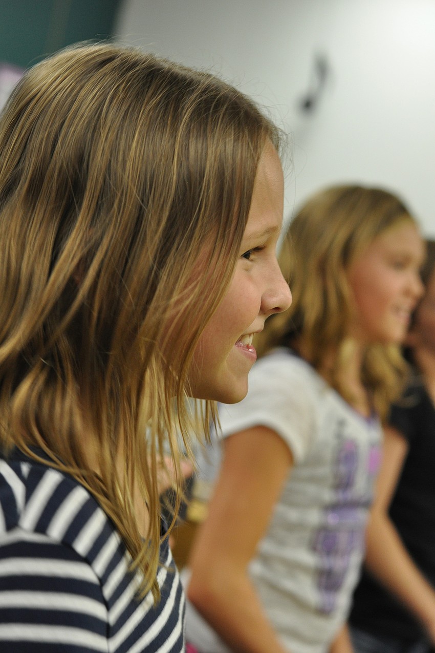 Kali Reis enjoyed the various music activities.