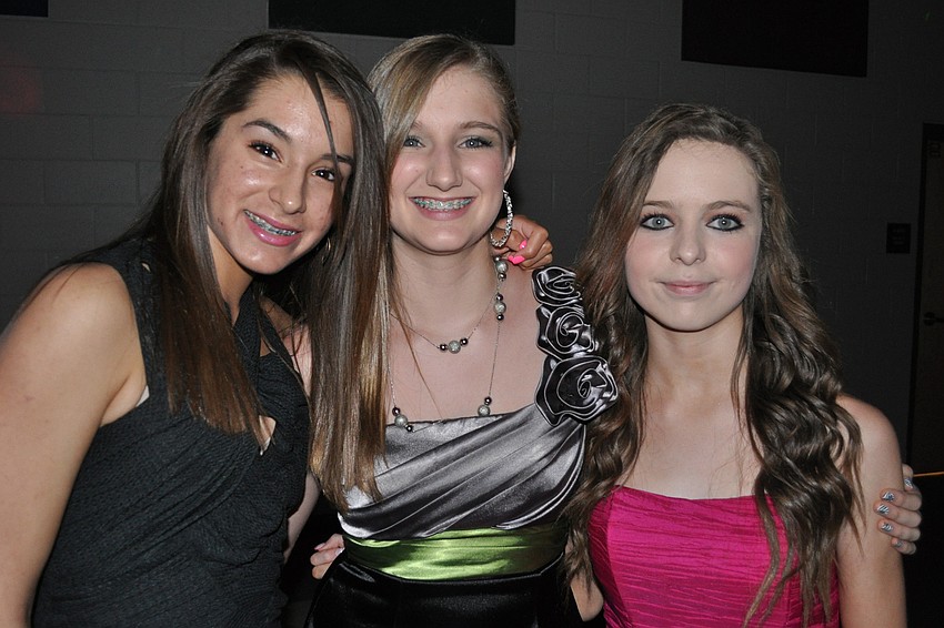 Sophia Friedman, Vallencia Satira and Natalie Curling