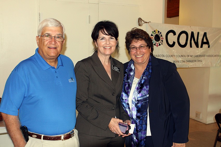Sam George, Cathy Antunes and Jennifer Cohen