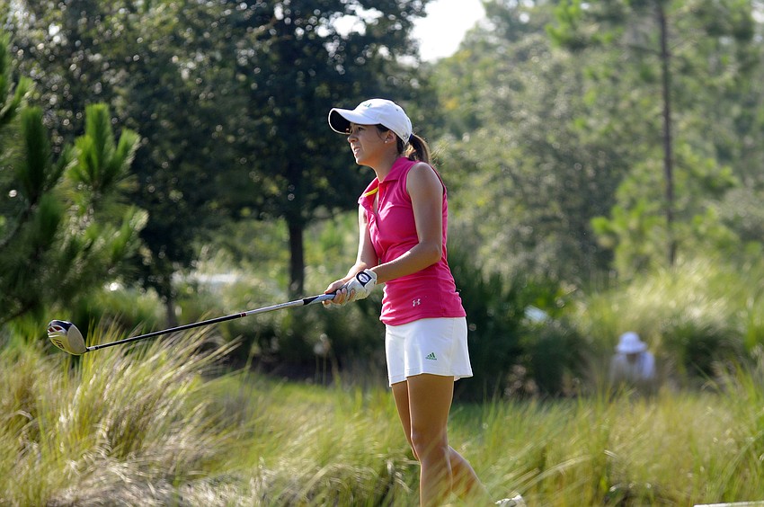 Marissa DeCola shot a combined 334 to finish tied for 65th.