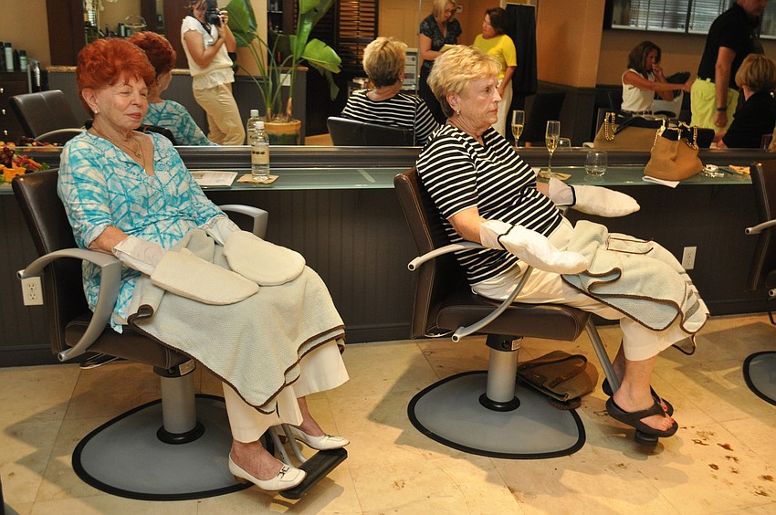 Nancy Hoigne and Joan Sirgant