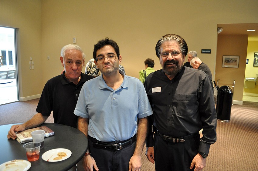 Jerry and Mark Engleson with Dr. Richard Greenspan