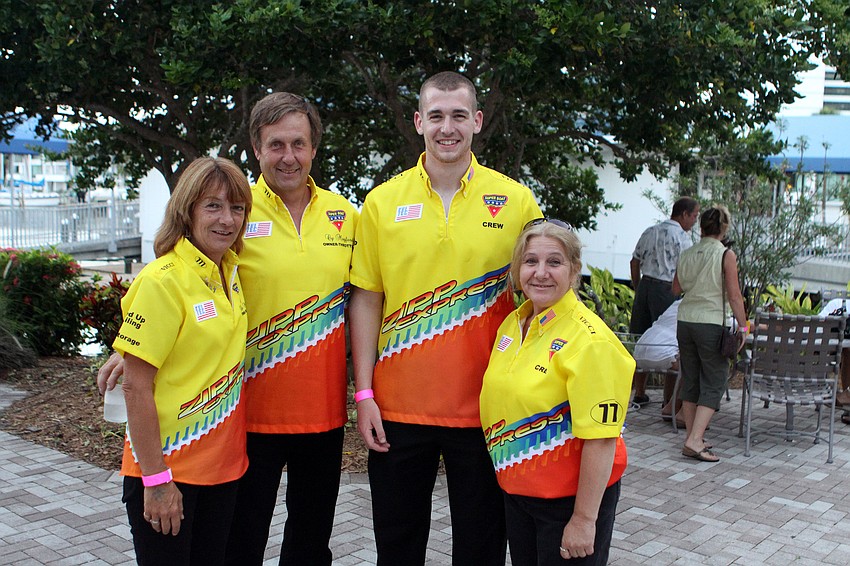 Debbie and Cy Mugford with Matt Hayword and Debbie Fantasia