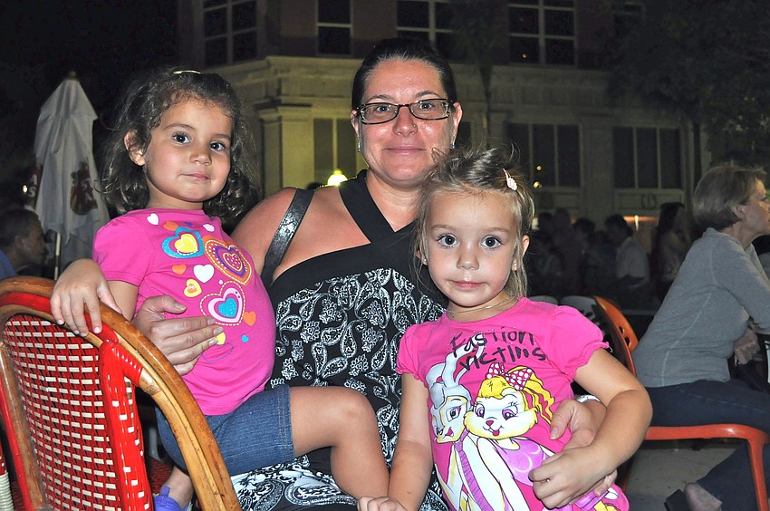 Martina and Fiammetta Marchegiani with Eleonora DelSole