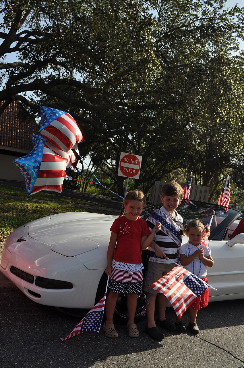 Siblings Zora Grace, Zander and Zoe Ramsey