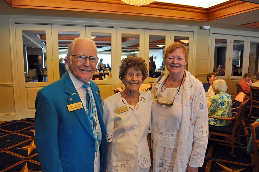 Jorgen and Gudrun Graugaard with Cecile Adams