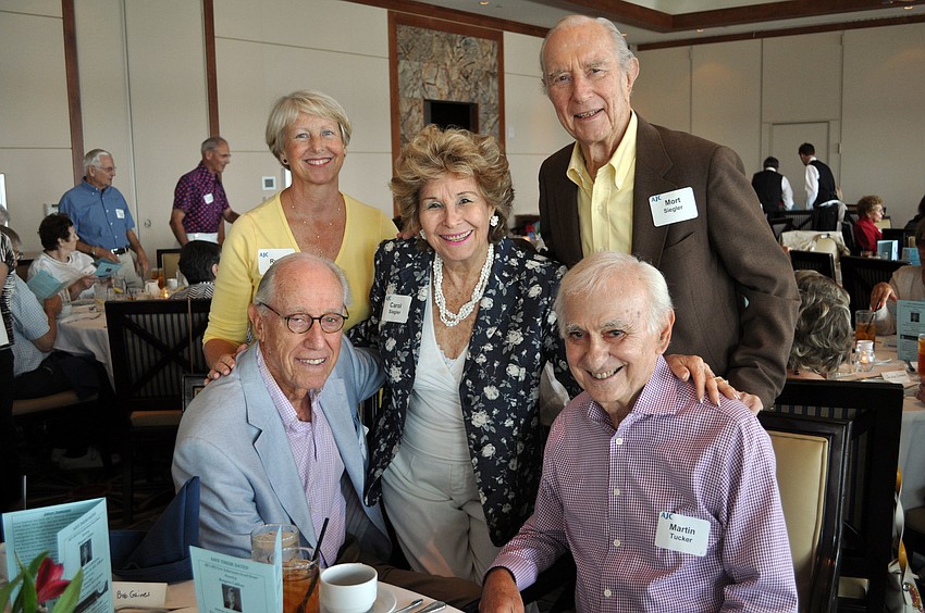Bob Gaines, Ruth Maas, Carol and Mort Siegler and Martin Tucker