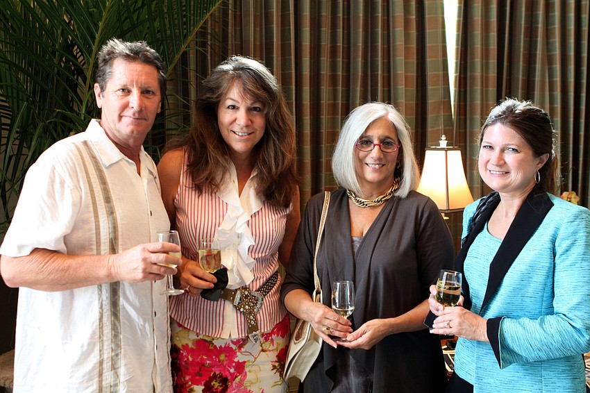 John Brown, Lea Jackson, Carmen Baskind and Lisa Knepp