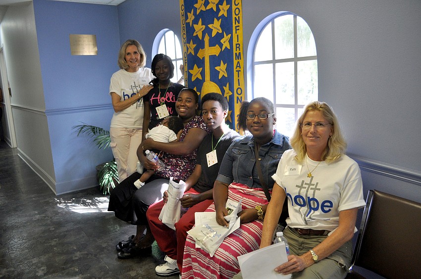 Julie Eisele, Ashley Martin, Cynthia Martin, Izaiah Martin, Jeremiah Martin, Alexis Martin and Pattie Fige