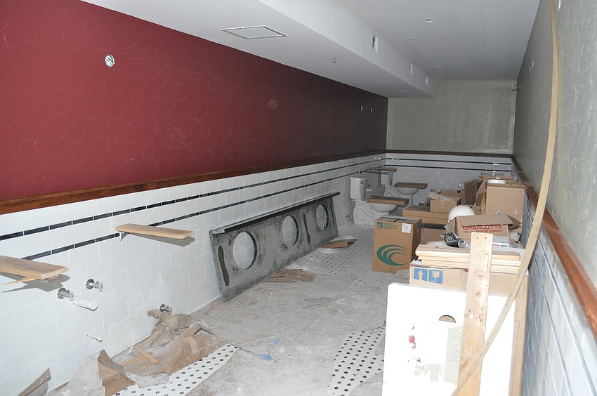 The women's bathroom.