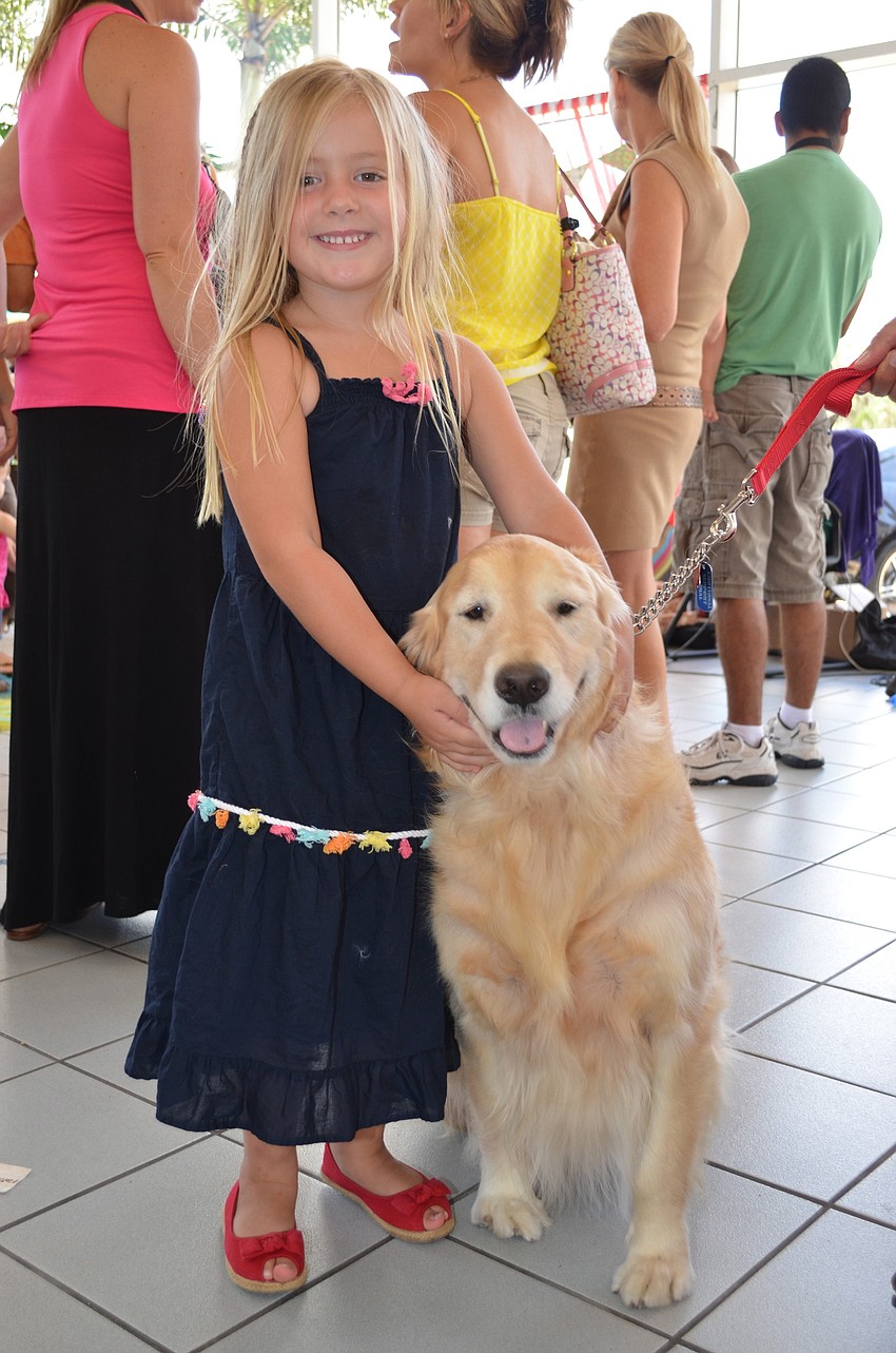 Morgan Brown with Zoe