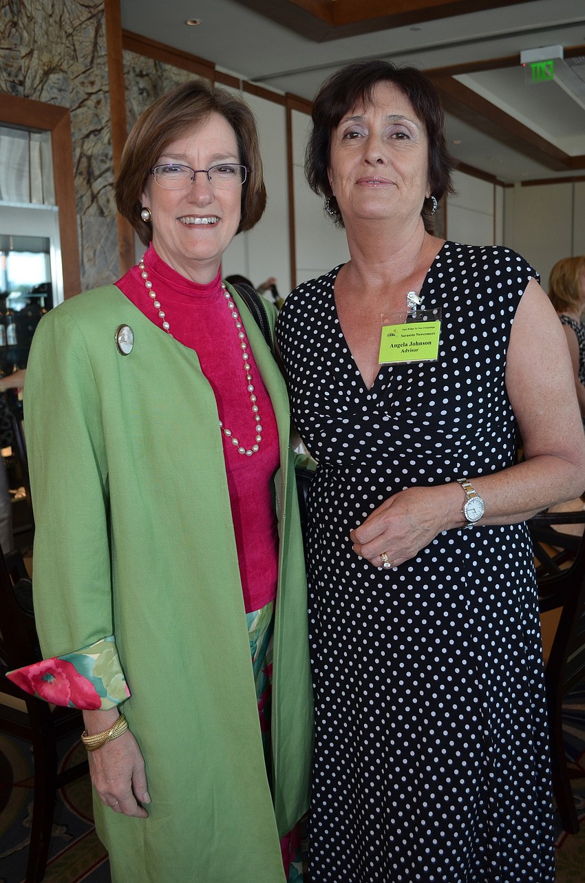 Martha Ballard and Angela Johnson