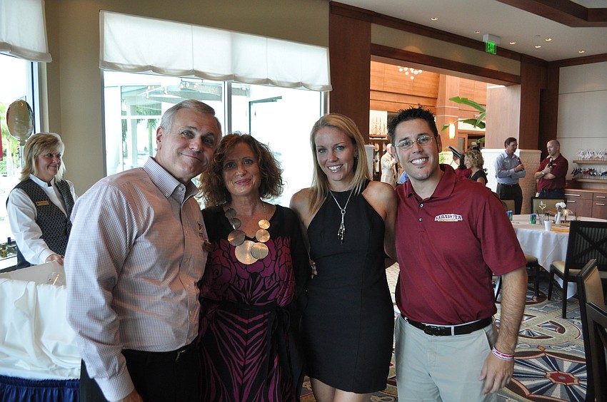Mike Borka, Ami French, Tara Booker and Frank Maggio
