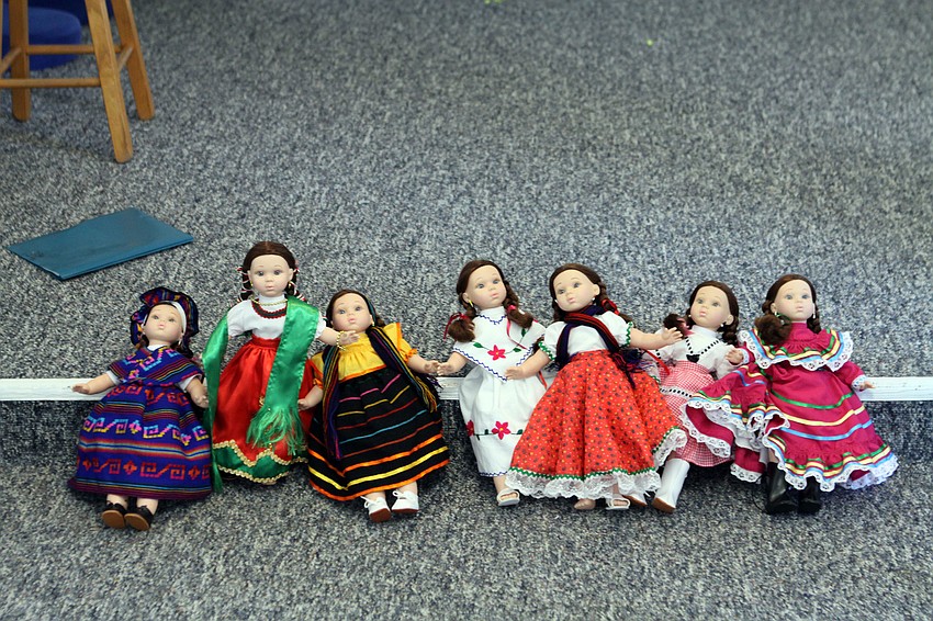 These special dolls represent different cities in Mexico.