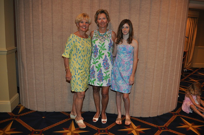 Marilyn Huseby, Catherine Armitage and Izzy Eichenbaum