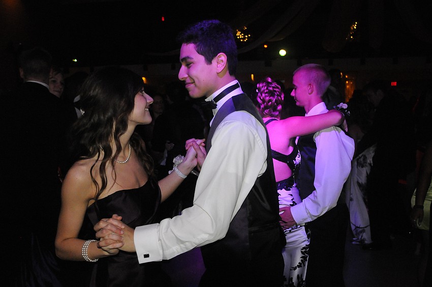 Jose Solis and his date Carolina Martinez showed off their dance moves.
