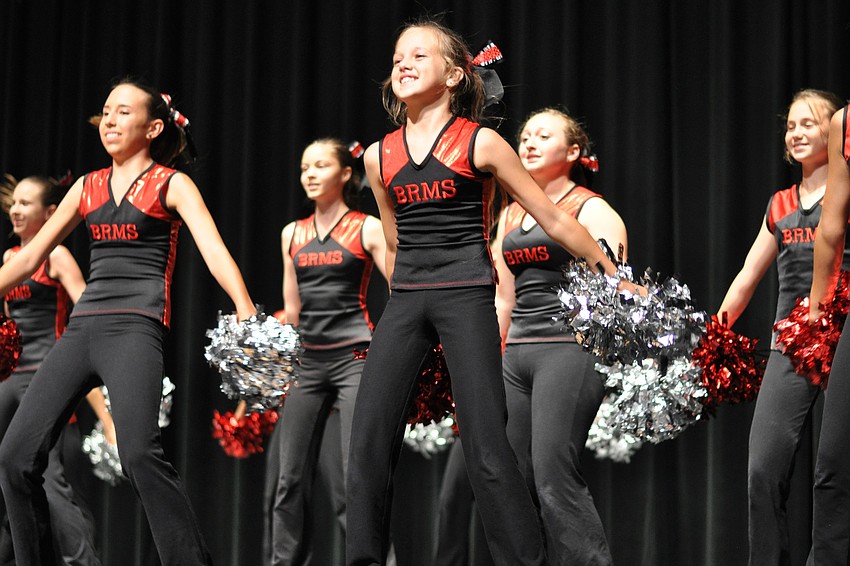 Dancers couldn't stop smiling.