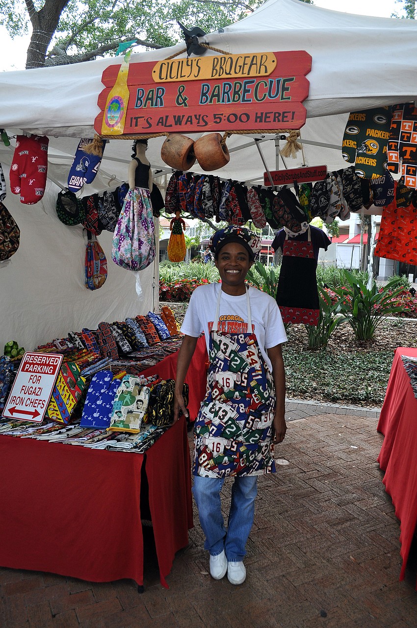 Cicily Sykes of Cicilyâ€™s BBQ Gear.