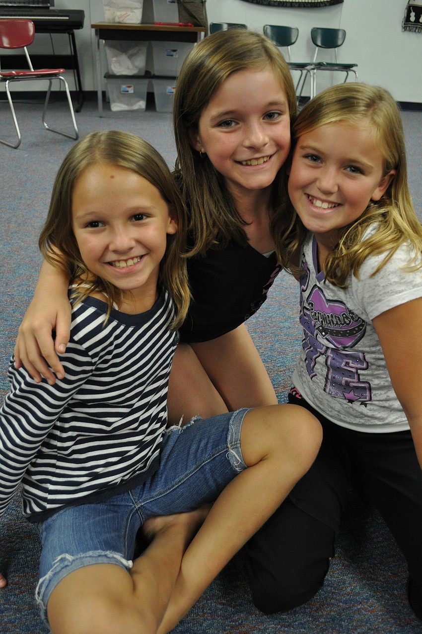 Kalie Reis, Brooke Martin and Gigi Richter enjoyed the night's festivities.