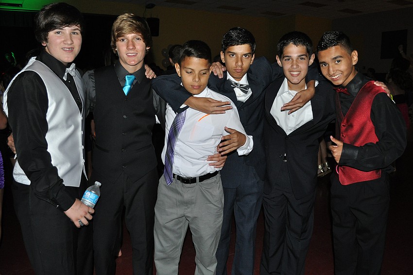 Caleb Jackson, Trevor Votour, Santiago Rodriguez, Ali Malekpour, Christopher Ruiz and Andres Aguirre