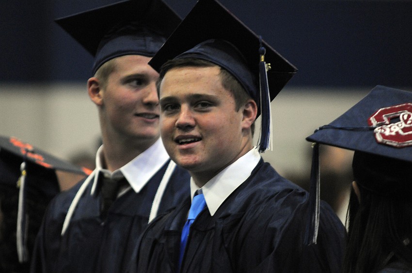 Tyler Burgett will continue playing football at Indiana University.
