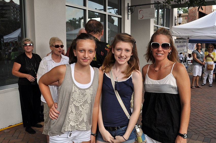 Jalynn Booker, Macinzi Copelan and Tara Booker