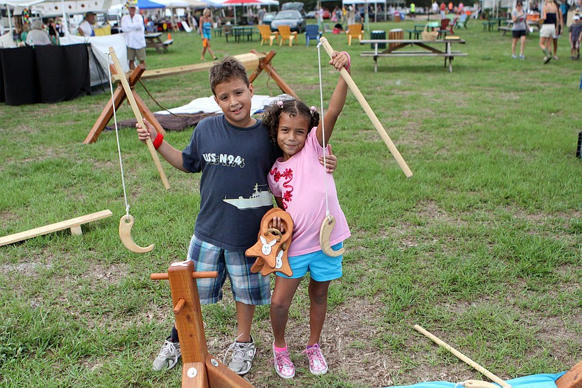 Mark, 8, and Elena, 7, Shaffer