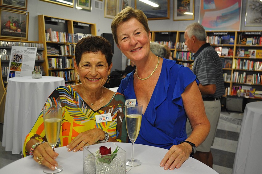 Carolyn Nathan and Ann Ruffing are both volunteers at Womanâ€™s Exchange