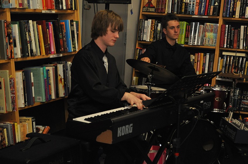 Aaron Lehrian performing with Jazz Juvenocracy, a grant recipient group of young jazz musicians