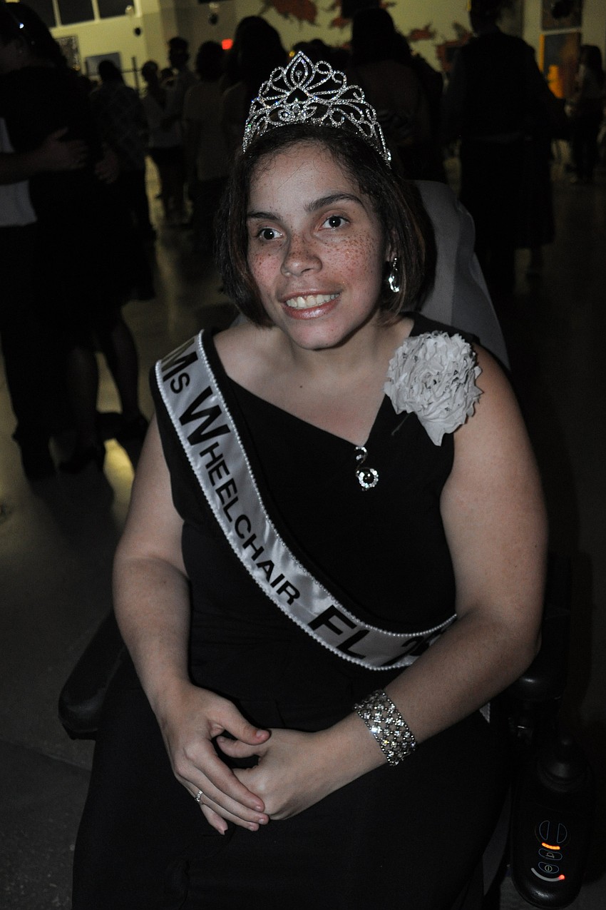 Ms. Wheelchair 2012 Laura-Lee Minutello made sure to attend.