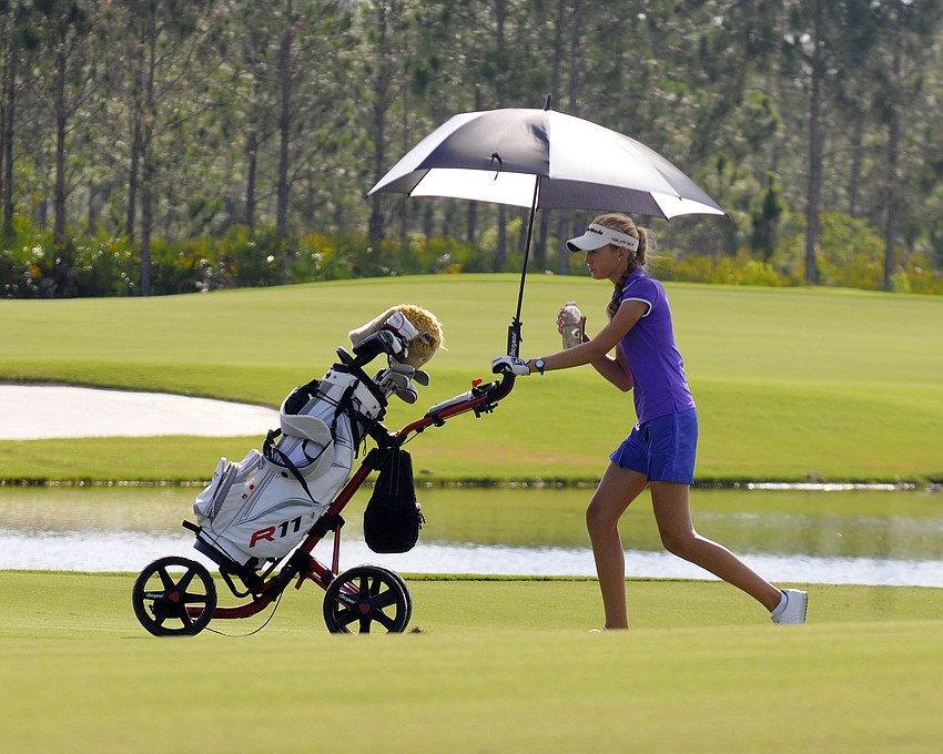Nelly Korda, who trains at IMG Academy, finished tied for 55th.