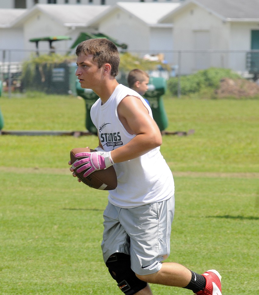 Kyle Thoma is looking to make an impact on the Mustangs offense this fall.