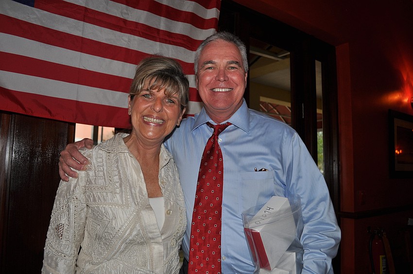 Carol Dahlin with Ron Reagan