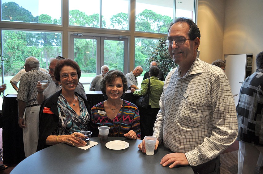 Micki Evans, Ronnie Kahn and Harold Tick