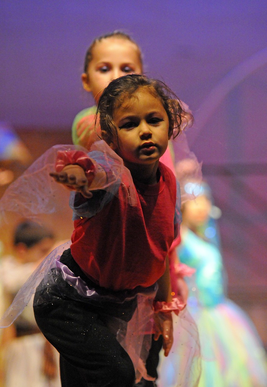 Four-year-old harem girl Kynnda Velazquez was one of the youngest participants in this yearâ€™s camp.