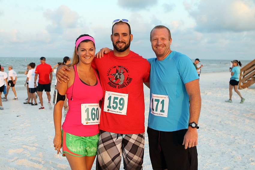 Nicole Onorato, Eric Delaney and Matt Wilmoth