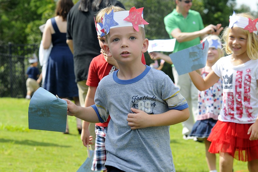 Four-year-old Ryan DiLascia couldnâ€™t wait to walk in the parade.