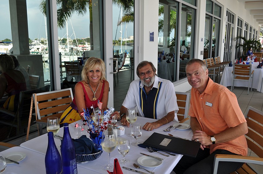 Frances and Spyder Broussard with Rudi Weiss