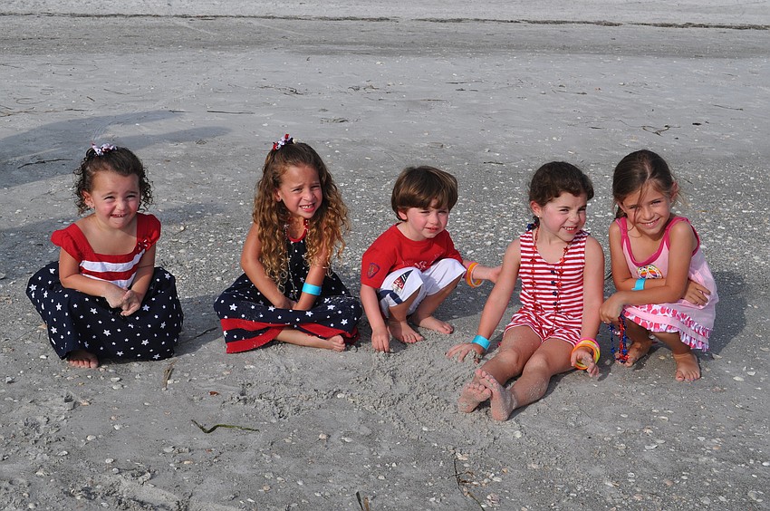 Aubrey Schwamm, Alexa Schwamm, Jackson Brezak, Lilly Brezak and Alexandria Brezak