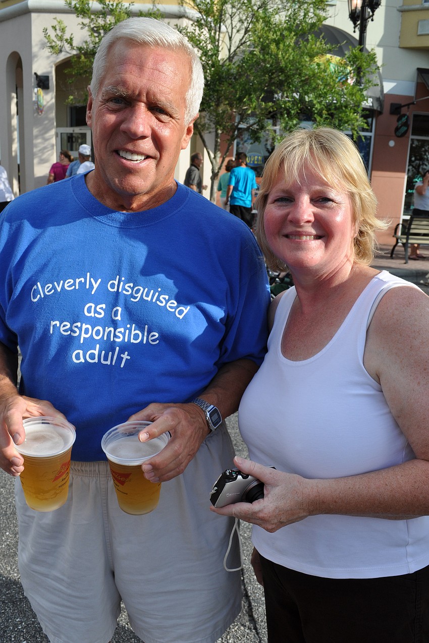 Hite Hays and Terri Pope were part of a Meet Up group.