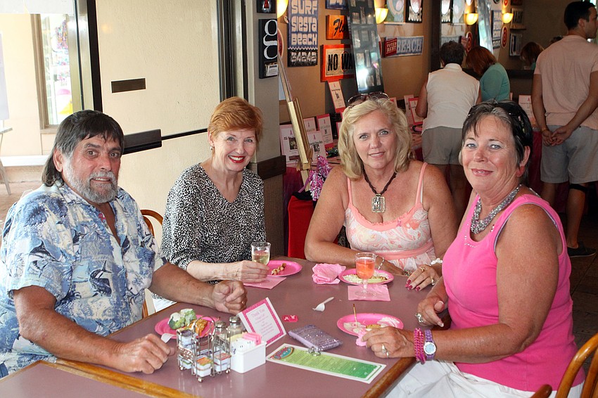 Joe Beeson, Kathy Boston, Sarah Alverado and Rebecca Beeson