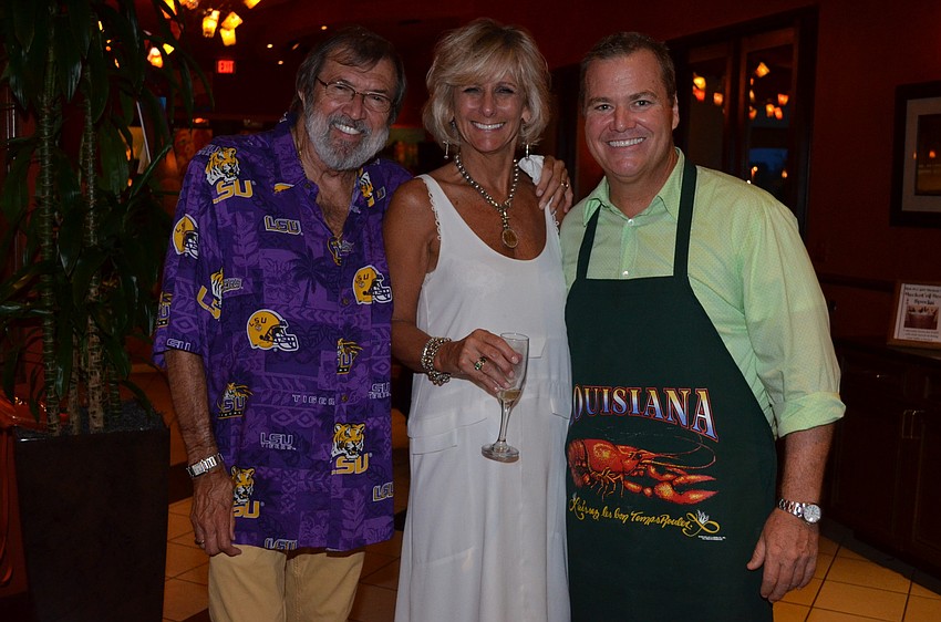 Spyder and Frances Broussard with Tommy Klauber