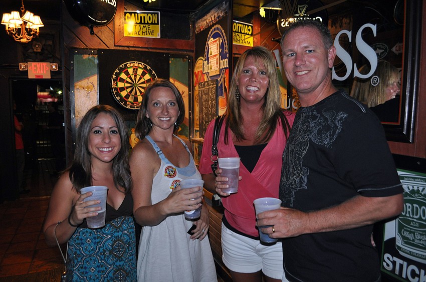 Alyssa Badalamenti, Kristen Kelley, Stephanie Schonover and Brian Schonover