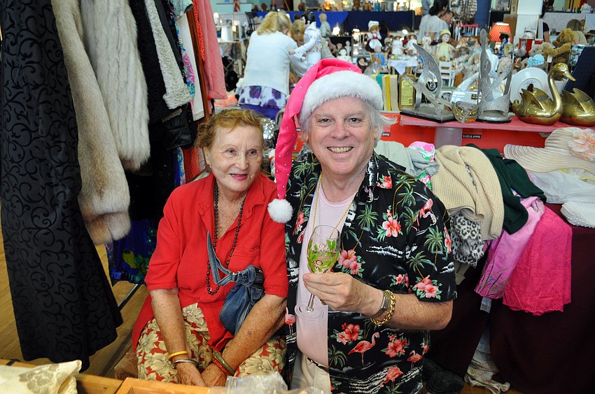 Natalia Benson and Tom Stanley brought a taste of Christmas to July.