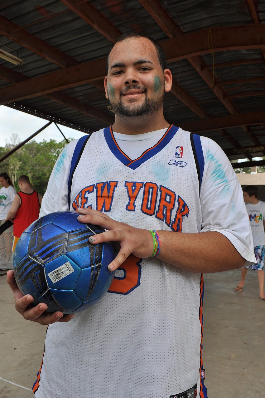 Nathan Casio was eager to play sports.
