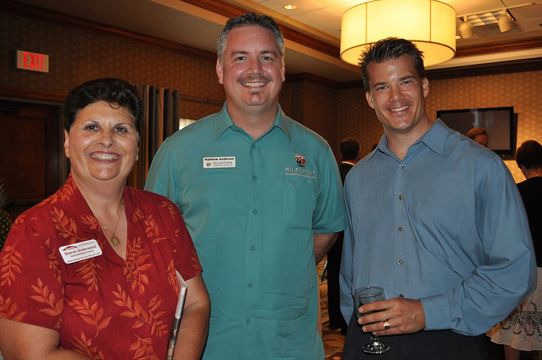 Your Observer Photo Sharon Underwood, of ServPro, cauht up with