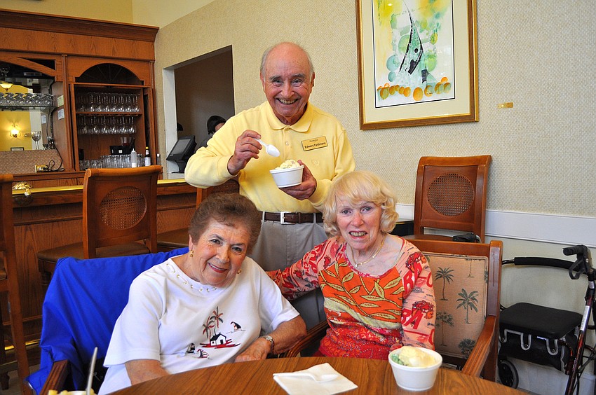 Mercedes Jimenez with Edward and Mary Feldmann