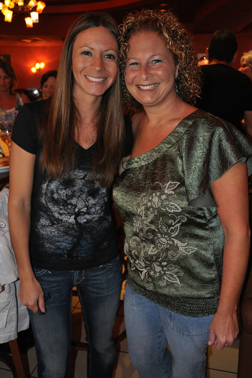 Nicole Perhac and Christy Gondeck both work at Lakewood Ranch Medical Center.