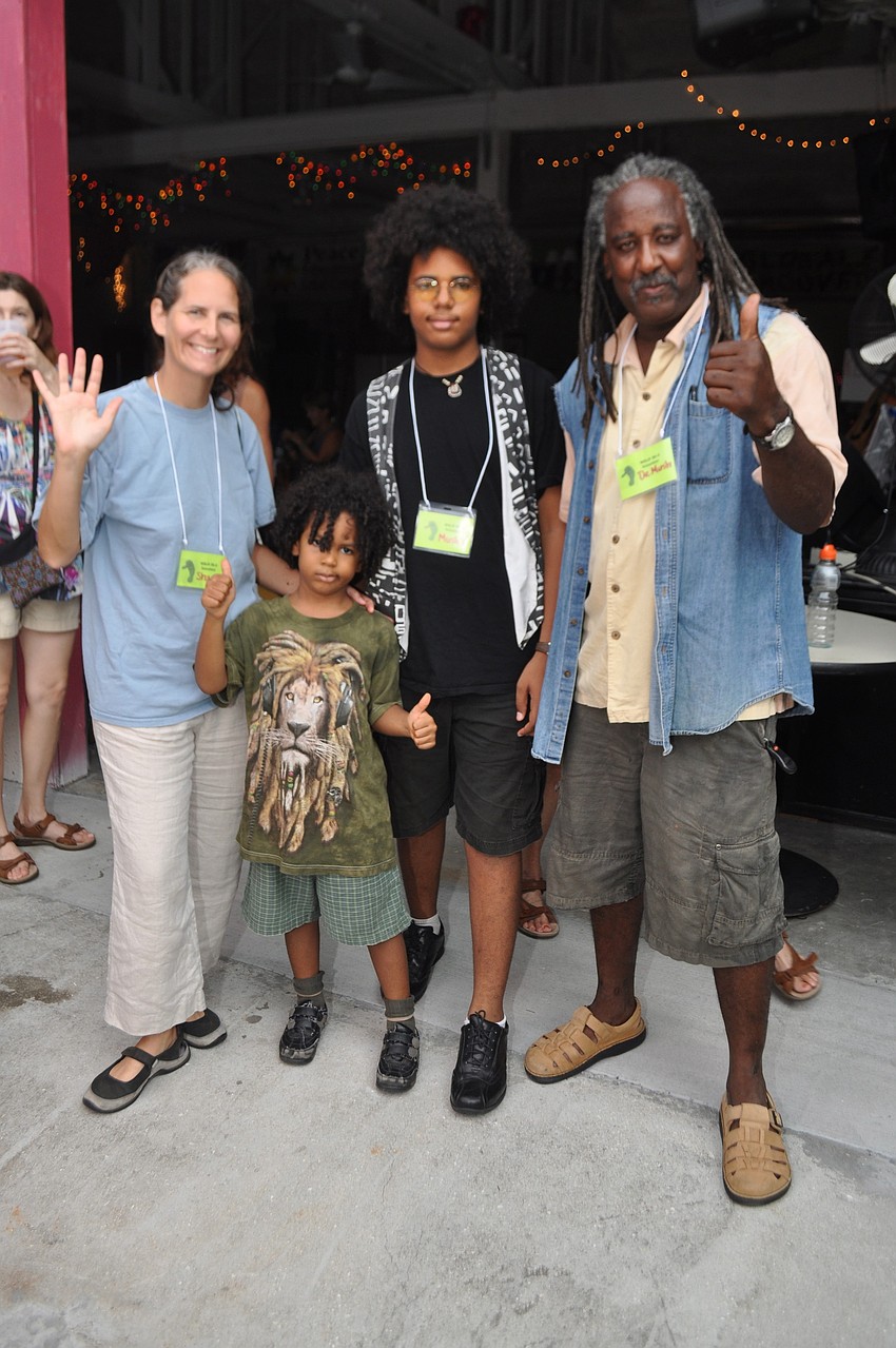 Shawn Robbins, Tunga Peets, Mush V. Peets and Dr. Mush